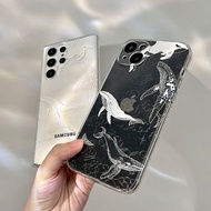 【現貨出清】S22 Ultra 透&白之舞系列 防摔手機殼