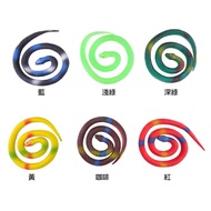 Simulation Fake Snake Halloween Scary Props Rubber Snake