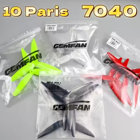 7inch FPV Propeller For FPV RC Models MAK4 Long Range Drone Prop Part Gemfan 7040 7 Inch 3-Blade 7X4