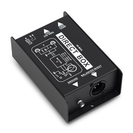 LEUS DI1-2 Passive Audio DI Box กล่องฉีดตรงเสียงรบกวนต่ํากีตาร์เบส DI Single Channel Audio Converter