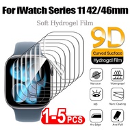 Soft Screen Protector Film for iWatch Series 11 46mm 42mm Anti-Scratch Waterproof for iWatch Series 