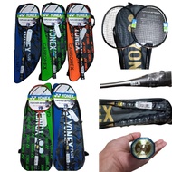 SINGLE(1PC) YONEX CARBONEX RACKET WITH NEW DESIGN BAG CARBON GRAPHITE(RANDOM DESIGN, MODEL&COLOR))