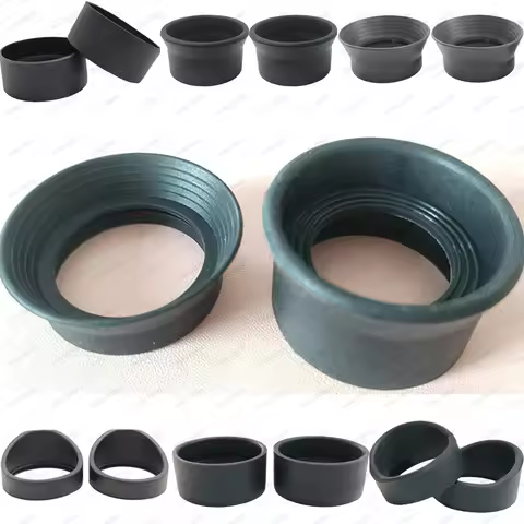 2PCS Inner Diameter 28-44mm Rubber Eyepiece Eye Cups Caps Eye Guards for Stereo Microscope Binocular