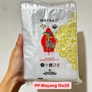 PP Wayang 15x20 Wayang Plastic/ 15x20 Plastic/ wrap 15x20 Plastic/ 15x20BENING