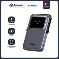 [Techwiz] UGREEN Uno PowerBank 7.5W Magnetic Wireless Power Bank 5000mAh 15W Wired Charging with Sta
