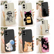 For Samsung Galaxy A06 4G Case SM-A065F Lovely Cartoon Full Protection Soft Cover For Samsung M06 F0