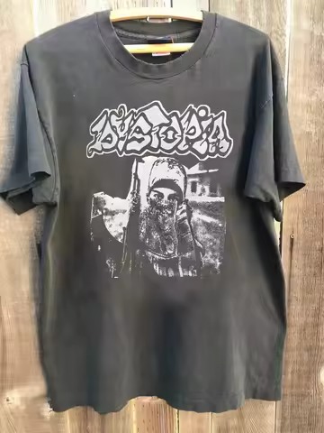 Summer Women's Retro Dystopia Band T-Shirt Unisex Cotton and Breathable Short Sleeve Streetwear Over