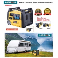 Heron 5.4HP / 3200W (3.2kVA) Electric Start Digital Inverter Generator
