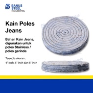 4 inch polishing cloth, 4" inch jeans polishing cloth, grinding polishing cloth