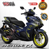 Decal Aerox Alpha Full Body Stiker Aerox CX 2025 Keren Striping Aerox Alpha Cx 2025 Variasi Decal Ae