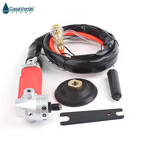 Casaverde arbor 5/8-11 DC-ELA01 Rear Exhaust air polisher stone angle grinder machine for polishing 