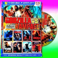 MIXED CASSETTE OF 8 GODZILLA VS KONG MOVIES - KING KONG MOVIES - GODZILLA MOVIES - APES PLANET MOVIE