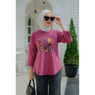 Dusty Pink Women's Cycling Top