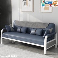 現貨：可折疊沙發床兩用多功能客廳小戶型沙發出租房店面用單雙人折疊床