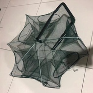 【READY STOCK】Folding Fishing Net Shrimp Cage Nylon Crab Fish Trap Net (Jala Jaring Ikan Moden )