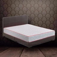 [A-STAR] Queen size Divan Bed frame (Brown) + Queen size Spring Mattress