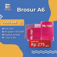 A6 Brochure Printing 1 Side 2-Sided/ – A6 Flyer Printing - Promotion