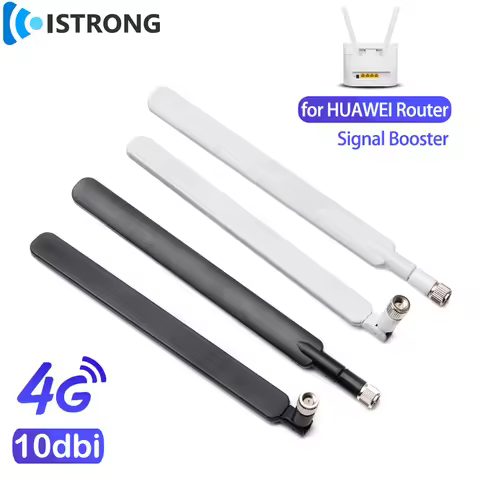 2pcs 4G LTE WiFi Antenna 10dbi High Gain Mobile Signal Booster for Improve Indoor Mobile WiFi Router