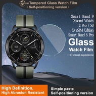 IMAK Tempered Glass for Xiaomi Watch 2 Pro S4 Sport S3 S3 eSIM/Band 8 Pro 9 Active (GPS) 9H HD Anti 
