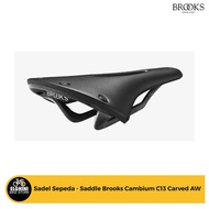 Sadel Sepeda - Saddle Brooks Cambium C13 Carved AW Carbon Rail