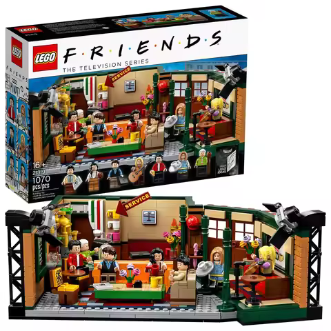 LEGO Firends Ideas Central Perk Building Blocks 7 New-for-September-2019 Minifigures Toys Birthday G