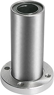 LMF20LUU Linear Ball Bearing Round Flange, ID 20mm, OD 32mm Linear Motion Ball Bearings Sae52100 Car