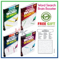 Word Search Book | Test Your IQ Word Search | Brain Booster | Crossword | Puzzles | Hobbies | Kids