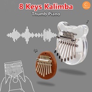 ✅SG Ready Stocks✅ JOMO Kalimba 8 Keys Mini Kalimba Thumb Piano Mini Piano Finger Piano Crystal Kalim
