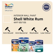 Dulux Wall/Door/Wood Paint - Shell White Rum (44YY 80/106) (Ambiance All/Pentalite/Wash &amp; Wear/Better Living)