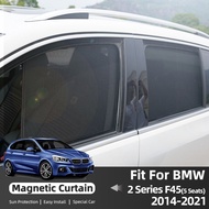 For BMW 2 series F45 5 seats Active Tourer 2014-2022 Car Sunshade Shield Front Windshield Curtain Re