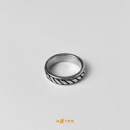 2HYPE Rope Ring (Silver)
