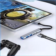 VIVI 1x3 0+2x2 0 USB PD Type C 5 Port Multi Splitter Type C Adapter PC Charging