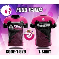 2025 [high quality in stock] new food panda t-shirt full sublimation