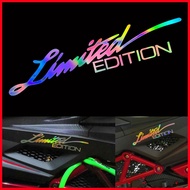 Car Reflective Sticker Limited Edition Creative Motorcycle Decals Auto Vinyl Sticker Car-styling