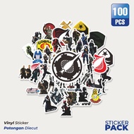 Super SAVING 100 PCS GI Cartoon Stickers Joe: A Real American Waterproof Aesthetic Stickerhero - For