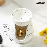 [ Essential Oil Burner Detachable Oil Warmer Desktop Fragrance Warmer Tealight Candle Holder for SPA Office