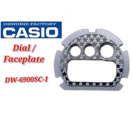 Original Casio G-shock DW-6900SC-1 Replacement Parts - DIAL ...