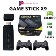 Máy Chơi Game Stick Vàng X9 - máy chơi game cầm tay cấu hình cao Ram 2GB 40000 Game: đấu trường thú