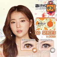 (2 PCS) Blincon DD 3 Months Lens Disposable  Cosmetic Color Contact Lenses Months Lens 3/3