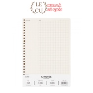 [Combo 3/1] C Notes binder (6 x 6) mm B5 100 sheets 100/76; MS: 536