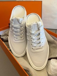 White Keep Sneaker Hermes 37.5 (白色波鞋拖鞋）