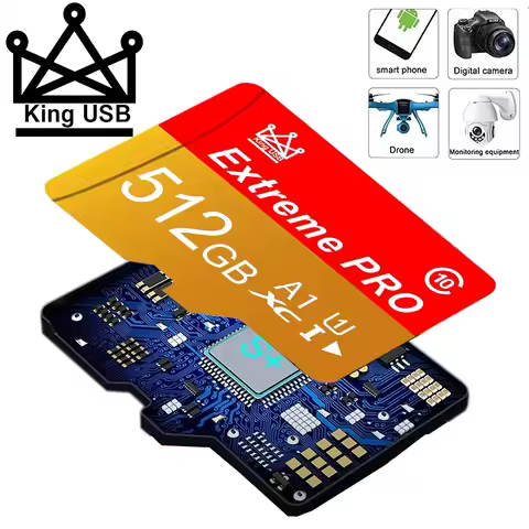 High Speed Memory Card 512GB 256GB 128GB 32GB SD Cards Micro TF SD Card TF Cards Shockproof V60 for 