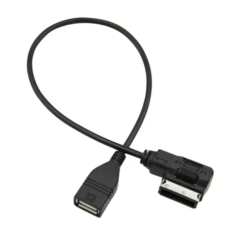 Music Interface Cable Adapter USB Music Interface AMI MMI AUX MP3 Cable Adapter For Audi Q5 Q7 R8 A3
