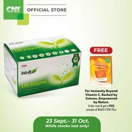 CNI Well3 Life Enzyme (4g/Sachets) - Natural Enzyme Supplement, Detoxification, Blood Cleansing