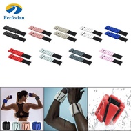 Perfeclan 2 Pieces Wrist Ankle Weights Wearable Weights Straps Silicone Arm Weights for Traveling Wa
