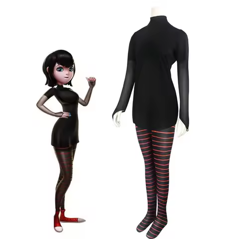 Mavis Halloween Costume Cosplay Outfit Hotel Transylvania 4 Mavis Women's Cosplay Costume Traditiona