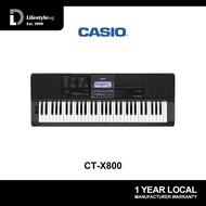 Casio CT-X800 Keyboard + FOC Sony MDR-ZX110