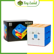 [V2] Rubik's Cube 3x3 MoYu MeiLong 3M V2 UV Coated Rubik's Cube 3-Layer Magnetic Stickerless Childre