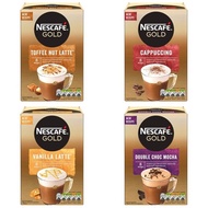 Nescafe Gold Vanilla latte 156g (8x 19.5g) imported UK