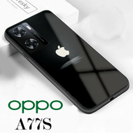 Softcase Glass Kaca Oppo A77s [BK188] | Case Oppo A77s | Kesing Oppo A77s | Silikon Oppo A77s | Case handphone Oppo A77s | Kesing hp Oppo A77s | Sarung hp Oppo A77s | Pelindung HP | Kesing handphone | Oppo | Iphone | Realme | Xiaomi | Vivo